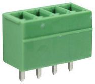 TERMINAL BLOCK, HEADER, 4POS, TH