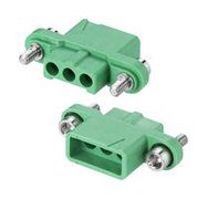 CONNECTOR HOUSING, RCPT, 3POS, 3MM