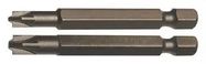 SCREW DRIVER BIT SET, 2 PIECES