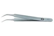 PRECISION TWEEZER, FINE BENT TIP, 105MM