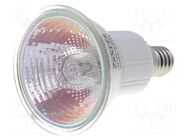 Halogen; 230VAC; 50W; E14; JDR; 580lm; 38° ZEXT