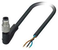 SENSOR CORD, 3P, M5 PLUG-FREE END, 3M