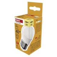 LED Bulb Basic Mini Globe / E27 / 5.5 W (40 W) / 470 lm / Warm white, EMOS