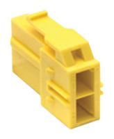 CONNECTOR HOUSING, RCPT, 2POS, 6.5MM