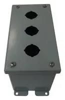 ENCLOSURE, PUSH BUTTON, IP54, GRAY