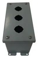 ENCLOSURE, PUSH BUTTON, IP54, GRAY