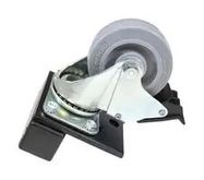 CONSOLE CASTER, 3.5", GRAY WHEEL, PK2