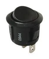 ROCKER SWITCH, SPST, 10A, 125VAC, PANEL