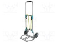 Hand truck; 730x430x60mm; Work.surface dim: 420x270mm; max70kg WOLFCRAFT