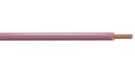 TRI RATED WIRE, 1MM2, PINK, 100M