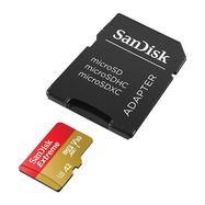 Memory card SANDISK EXTREME microSDXC 128 GB 190/90 MB/s UHS-I U3 ActionCam (SDSQXAA-128G-GN6AA), SanDisk