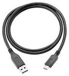 USB CABLE, 3.1 TYPE C-TYPE A PLUG, 1M