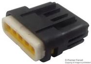 RECEPTACLE HOUSING, 5POS, 2.5MM, PBT