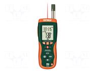 Thermo-hygrometer; Non-contact temp.range: -50÷500°C; 30: 1 EXTECH
