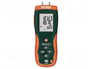 Manometer; 0.001÷2psi; LCD; Meas.accur: ±0,3%; Interface: USB EXTECH