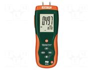 Manometer; 0.001÷0.5psi; LCD; Meas.accur: ±0,3%; Interface: USB EXTECH