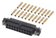 CONNECTOR, RECEPTACLE, 20POS, 2ROW, 2MM