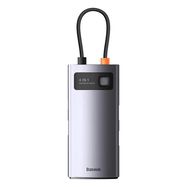 Hub 4in1 Baseus Metal Gleam Series, USB-C to 3x USB 3.0 + Ethernet RJ45, Baseus