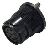 CIRCULAR CONNECTOR, RCPT, 12POS, CRIMP