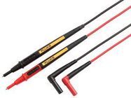 TEST LEAD SET, BLACK/RED, 1KV, 10A