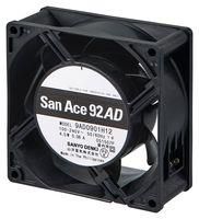 AXIAL FAN, 92MM, 240VAC, 41.7CFM, 33DBA