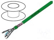 Wire; HELUKAT® 450,S/FTP; 4x2x24AWG; 6; wire; Cu; Insulation: FRNC HELUKABEL