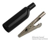 ADAPTER, ALLIGATOR CLIP-BANANA JACK, BLK