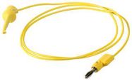 TEST LEAD, YELLOW, 914MM, 60VDC, 5A