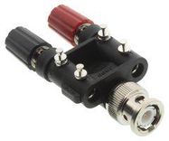 ADAPTER, 2 X BINDING POST-BNC PLUG