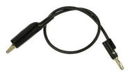 TEST LEAD, BLACK, 304.8MM, 30VAC, 5A