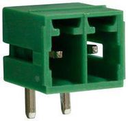 TERMINAL BLOCK, HEADER, 2POS, R/A, TH