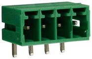 TERMINAL BLOCK, HEADER, 4POS, R/A, TH