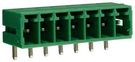 TERMINAL BLOCK, HEADER, 7POS, R/A, TH