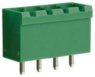 TERMINAL BLOCK, HEADER, 4POS, TH