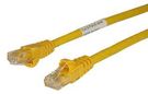 PATCH CABLE, RJ45, CAT6, 2M, YELLOW