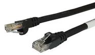 PATCH CABLE, RJ45, CAT6, 5M, BLACK