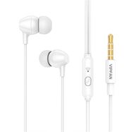 Wired in-ear headphones VFAN M16, 3.5mm jack, 1m (white), Vipfan