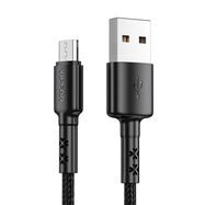 USB to Micro USB cable VFAN X02, 3A, 1.2m (black), Vipfan