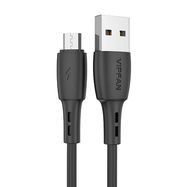 USB to Micro USB cable VFAN Racing X05, 3A, 1m (black), Vipfan