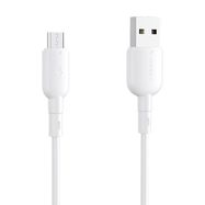 USB to Micro USB cable VFAN Colorful X11, 3A, 1m (white), Vipfan