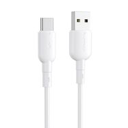 USB to USB-C cable VFAN Colorful X11, 3A, 1m (white), Vipfan