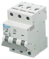 CIRCUIT BREAKER, 3 POLE, 1A, 230VAC