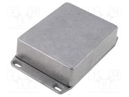 Enclosure: multipurpose; X: 94mm; Y: 119mm; Z: 34mm; 1590W; aluminium HAMMOND