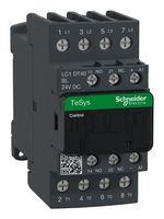 CONTACTOR, 4PST-NO, 24VDC, DIN RAIL