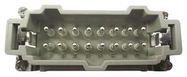 HEAVY DUTY INSERT, PLUG, 16POS, 14AWG