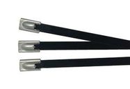 CABLE TIE, STEEL,COATED,260 X 4.6, 100PK