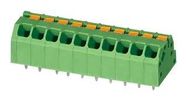 TB, WIRE TO BOARD, 3POS, 24-16AWG, GREEN