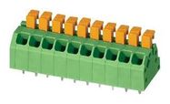 TB, WIRE TO BOARD, 8POS, 24-18AWG, GREEN