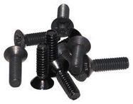 COVER SCREW, STAINLESS STEEL, BLK, PK100