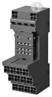 RELAY SOCKET, 14POS, DIN RAIL, SCREW